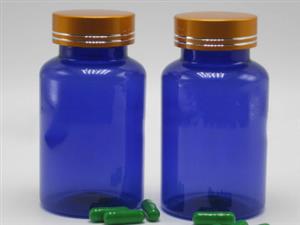 藍（lán）色保健品瓶