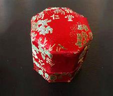 安宮八角錦緞盒-安宮牛黃丸八角（jiǎo）錦緞盒