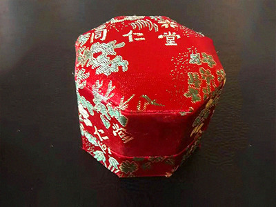 安宮八角錦（jǐn）緞盒-安宮牛黃丸八角錦緞盒（hé）