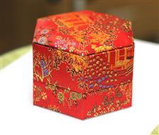 中式錦緞藥品盒-中式錦（jǐn）緞包裝盒