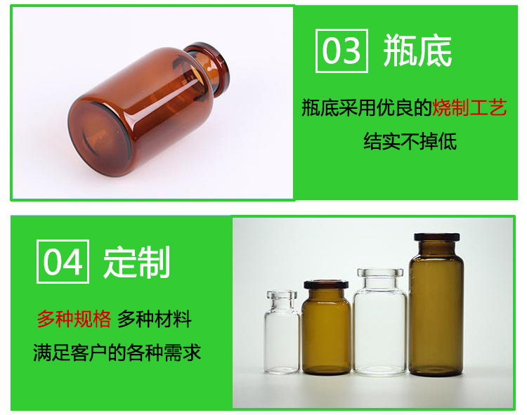 低硼矽注射劑瓶
